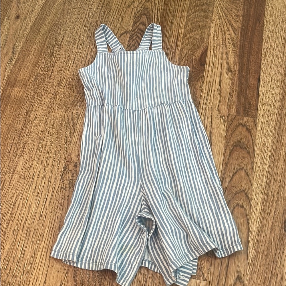 Striped Blue Kids jumpsuit